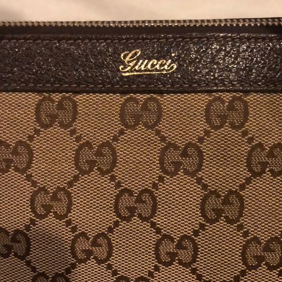 GUCCI Brown GG Canvas Bag - Picture 3 of 15